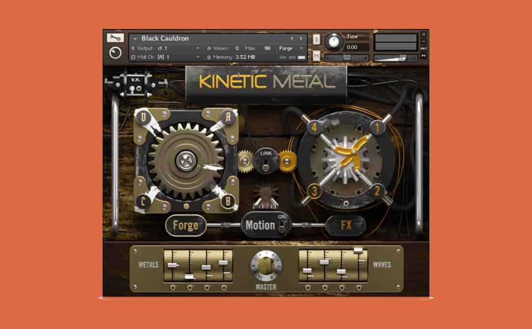 Native Instruments Kinetic Metal (KONTAKT)