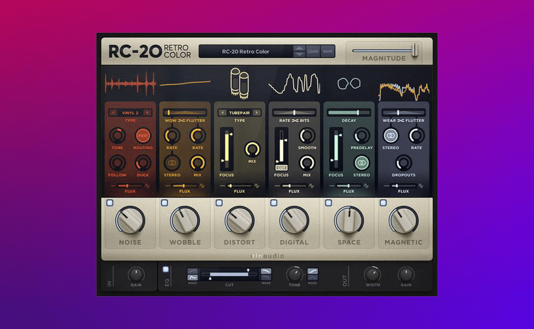 XLN Audio RC-20 Retro Color (MAC)