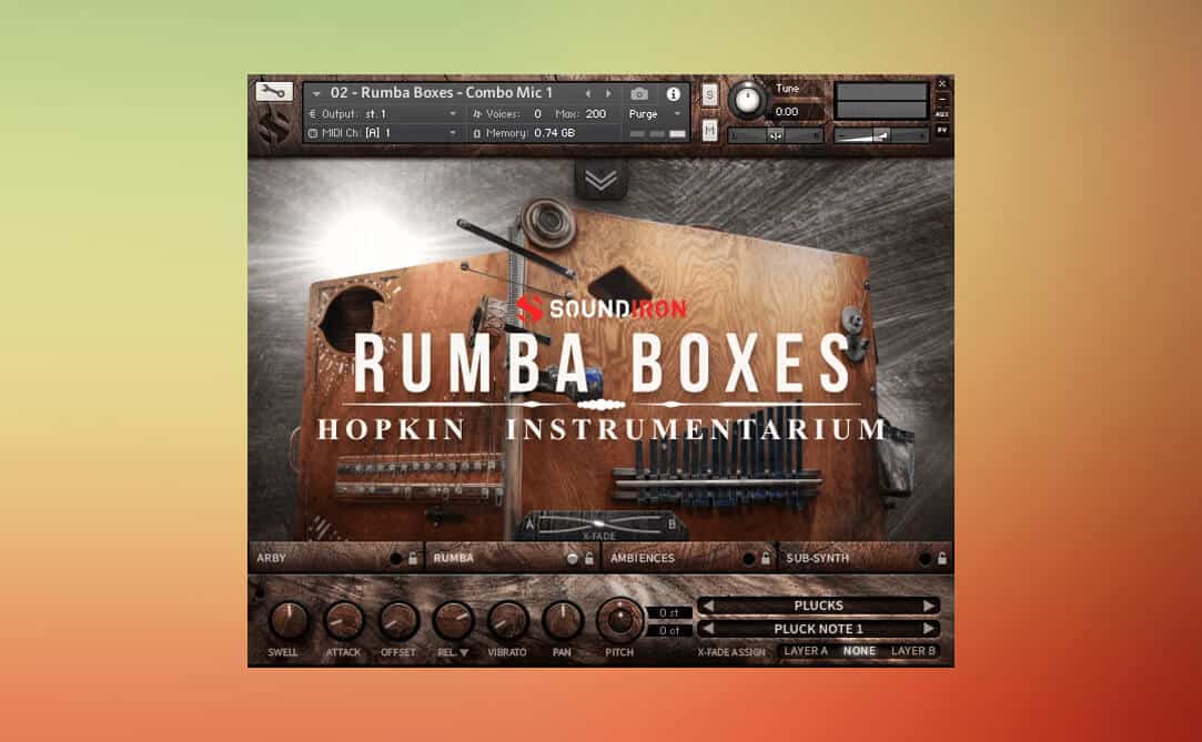 Soundiron Hopkin Instrumentarium Rumba Boxes (KONTAKT)