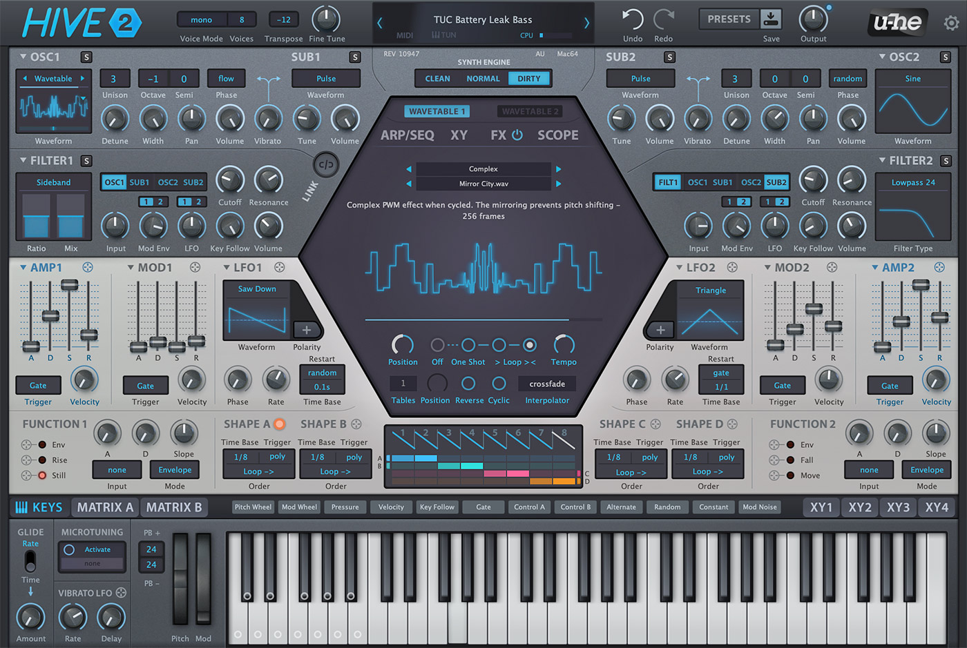 U-he Hive 2 Synthesizer Plug-in