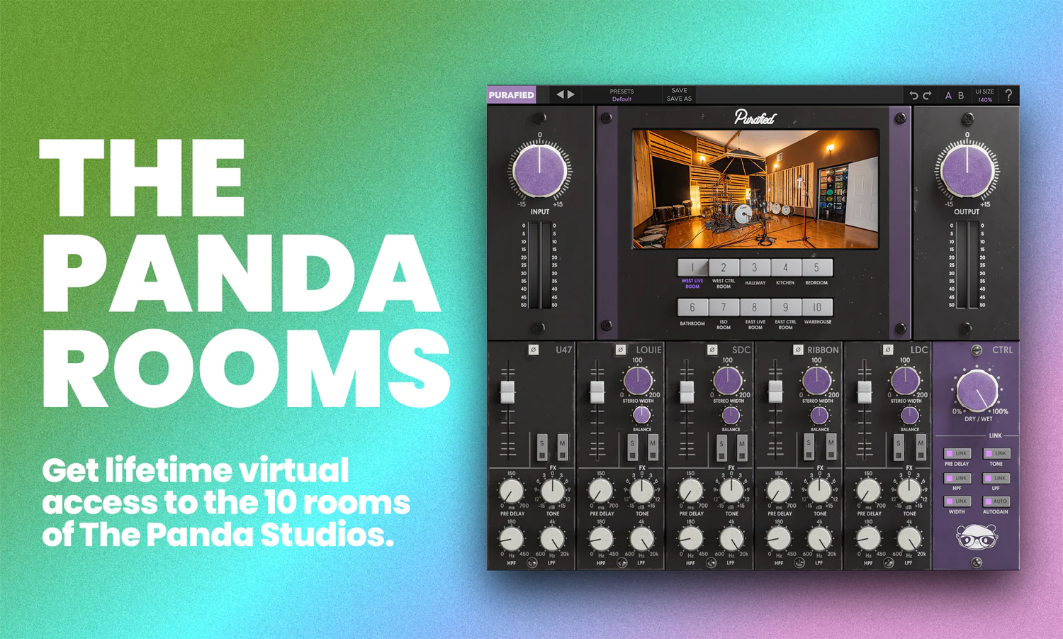 Purafied Audio – The Panda Rooms