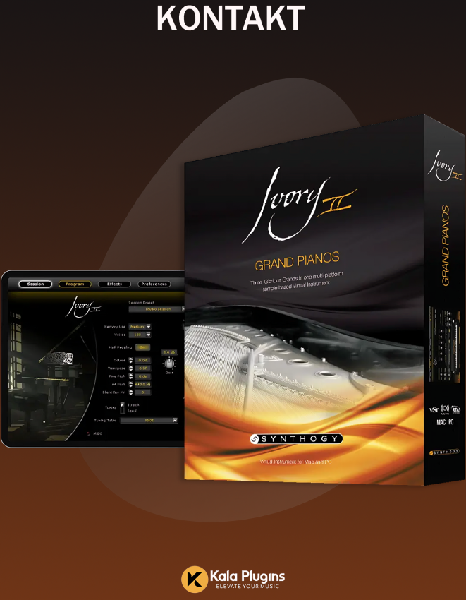 Synthogy – Ivory Grand Pianos